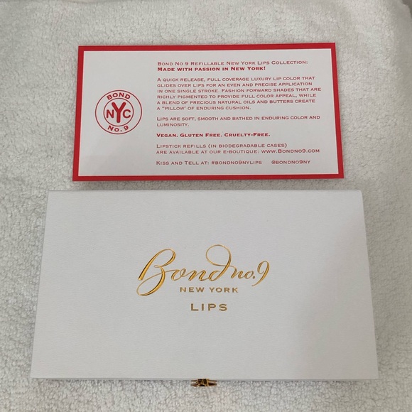 NIB Bond Refillable 2 piece lipstick set in “Park Avenue” - Picture 3 of 11